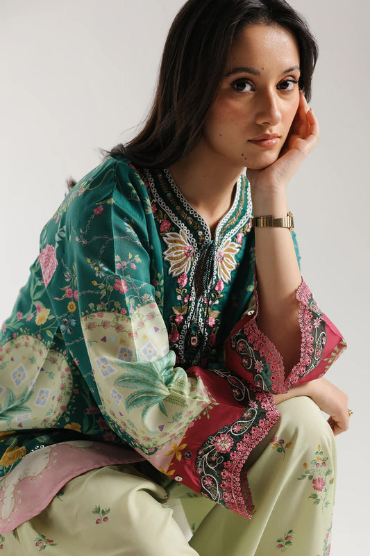 MUZANG FARSHI (Ethnic Inspired) ✨ 2 Piece Embroidered Suit