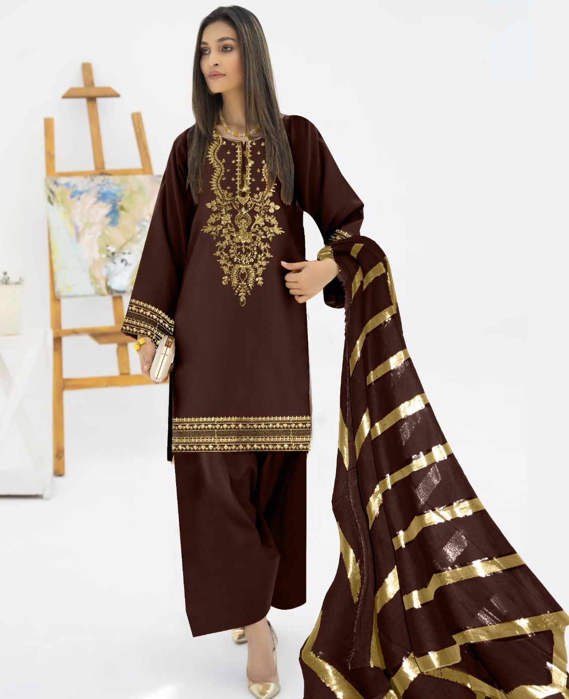 ✨ SINGHAR FORMAL CO ORDS SERIES✨ RS 2999/- stitched 3 pcs suit