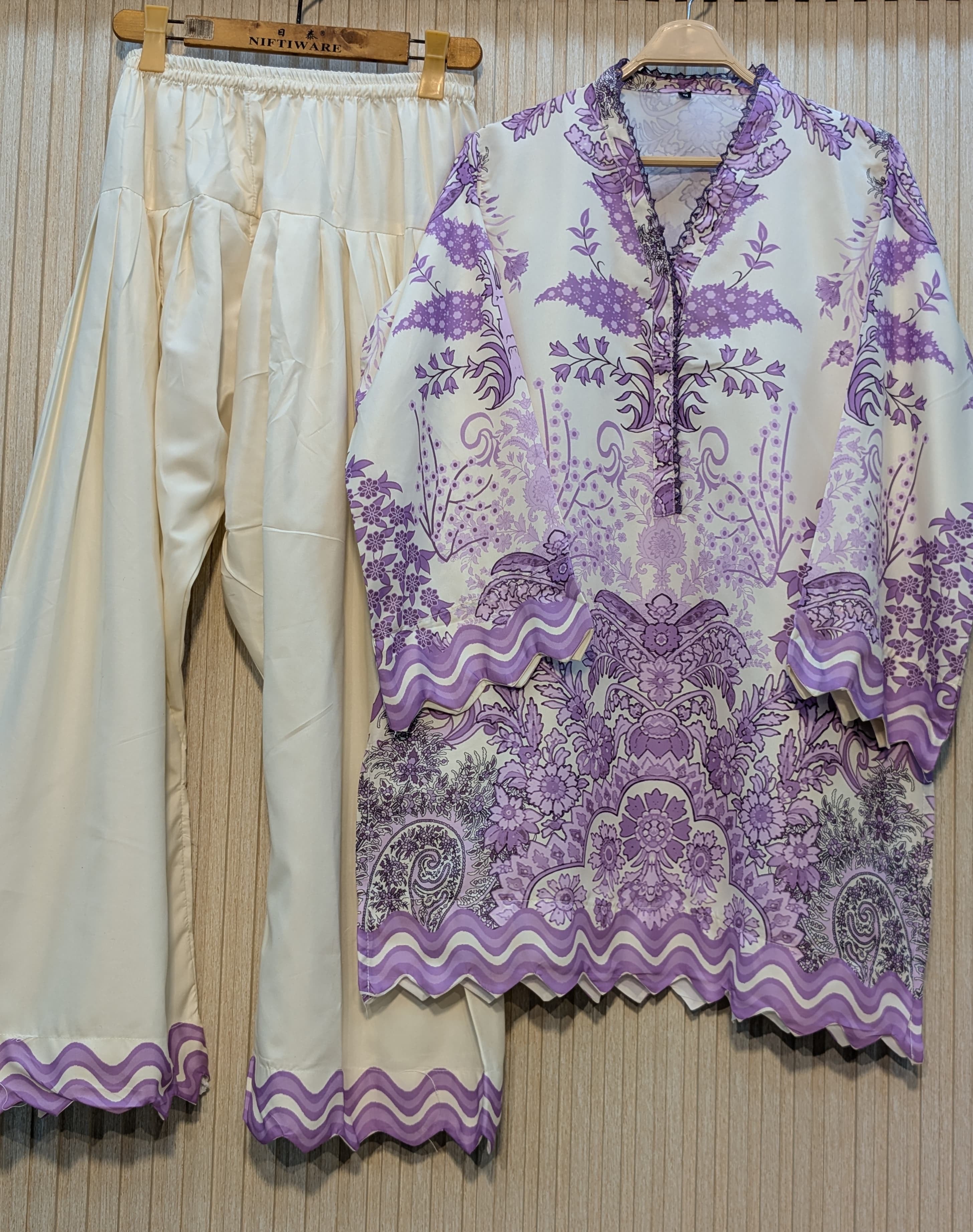 SKY BLOSSOM — 2 PIECE SUIT (Lilac)