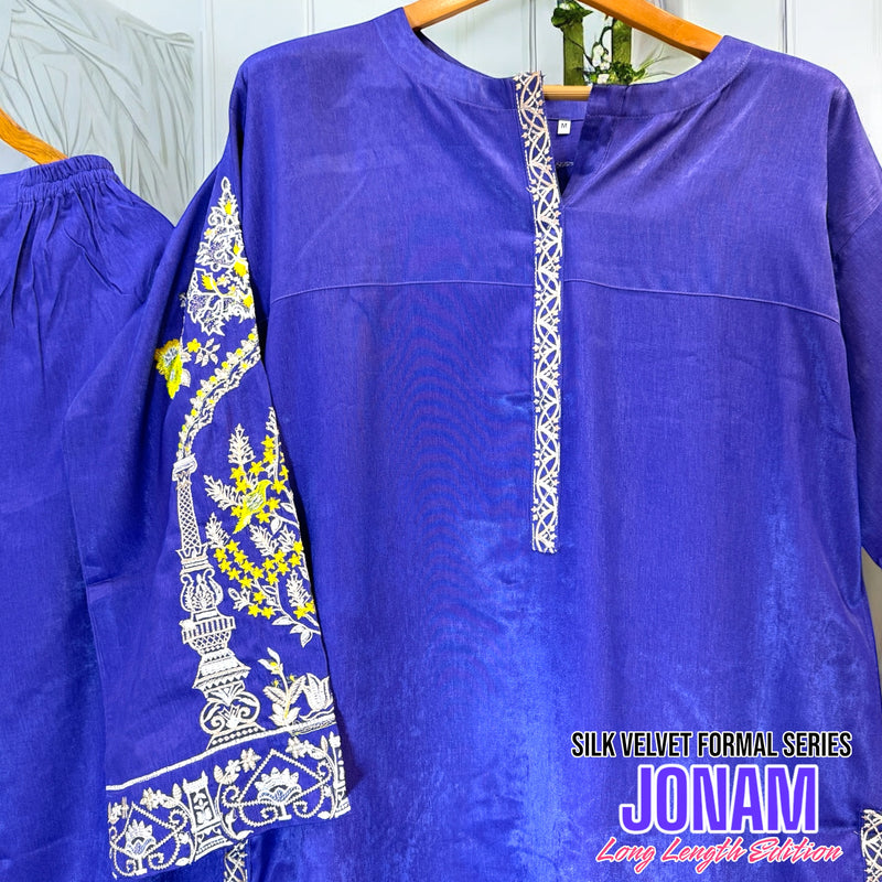 PRICE 2499/ || VELVET TWO TONNED NEW ARRIVAL|| LONG LENGTH EDITION