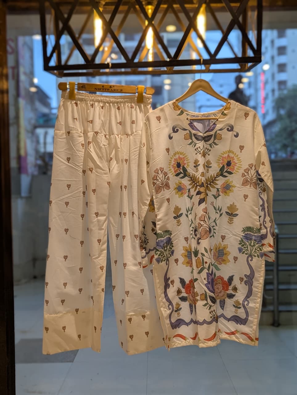 MUZANG FARSHI (Ethnc Inspired) – 2 Piece Suit PRICE 1999/-