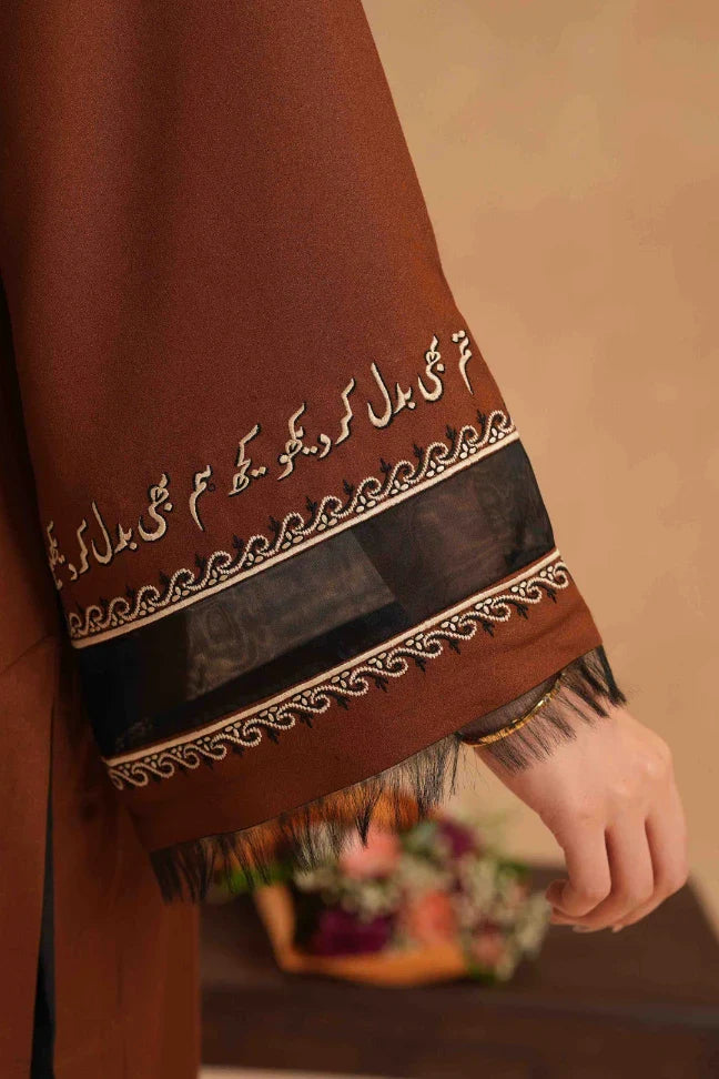 CALLIGRAPHY KAFTAN SET – Premium Lawn Edition SL00249 ✨