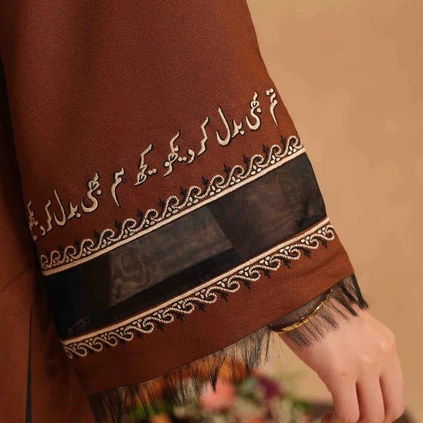 CALLIGRAPHY KAFTAN SET – Premium Lawn Edition SL00249 ✨