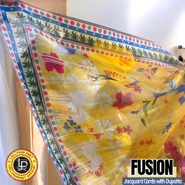 Rs 2299/- || Designer Stitched ||DIGITAL PREMIUM JACQUARD MATERIAL CO ORDS WITH DUPATTA