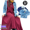 Lp FUR DENIM JACKET (UNISEX)