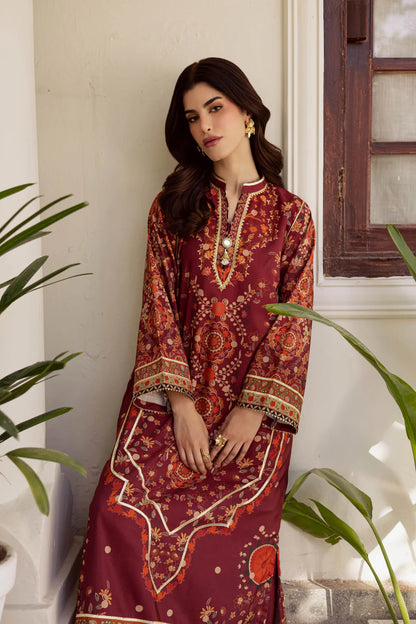 ✨ Handmade Gotta & Lappa Work Long Shirt ✨| ETHNIC INSPIRED | Price 3499/- SL00249