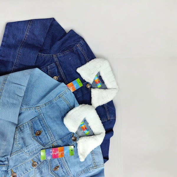 Lp FUR DENIM JACKET (UNISEX)