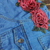 Lp DENIM 3D EMBROIDERED JACKET