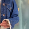 Lp FUR DENIM JACKET (UNISEX)