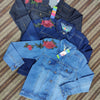 Lp DENIM 3D EMBROIDERED JACKET