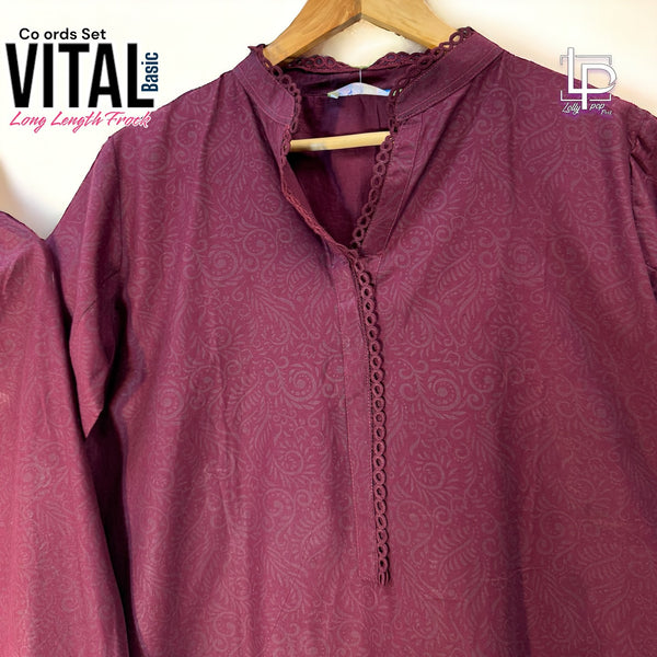 FORMAL EDITION🪡 KN VITAL BASIC فراک