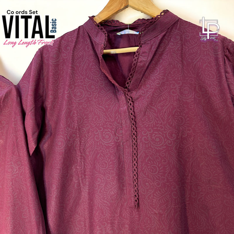 FORMAL EDITION🪡 KN VITAL BASIC فراک