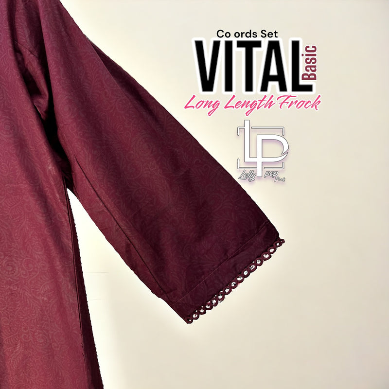 FORMAL EDITION🪡 KN VITAL BASIC فراک