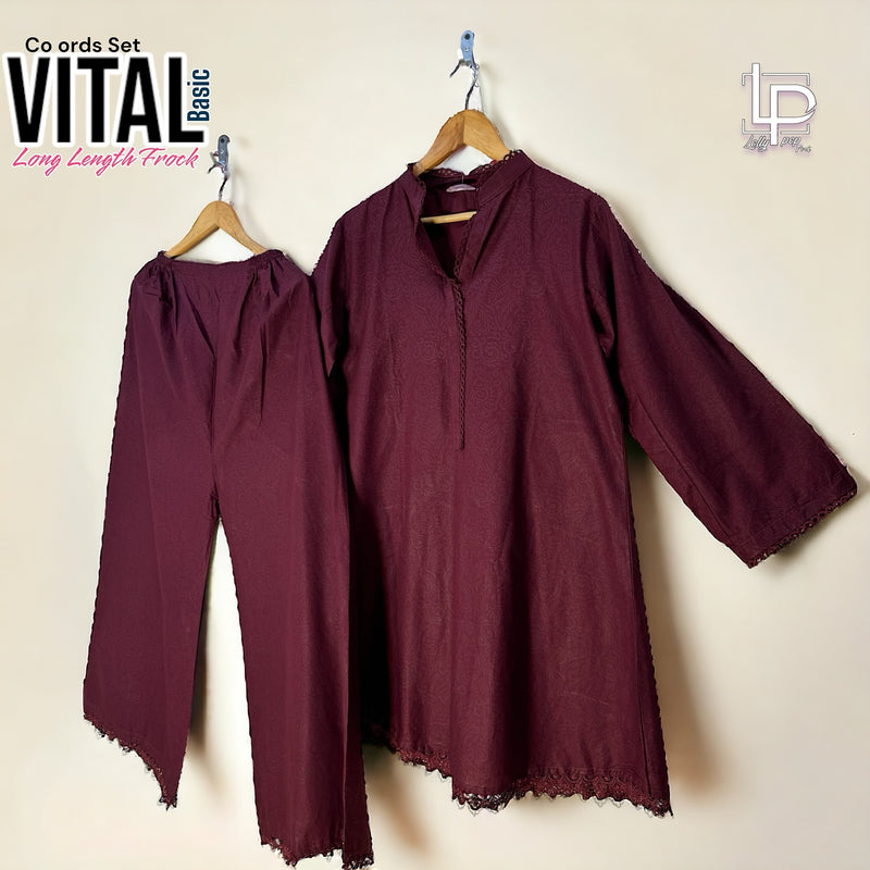 FORMAL EDITION🪡 KN VITAL BASIC فراک