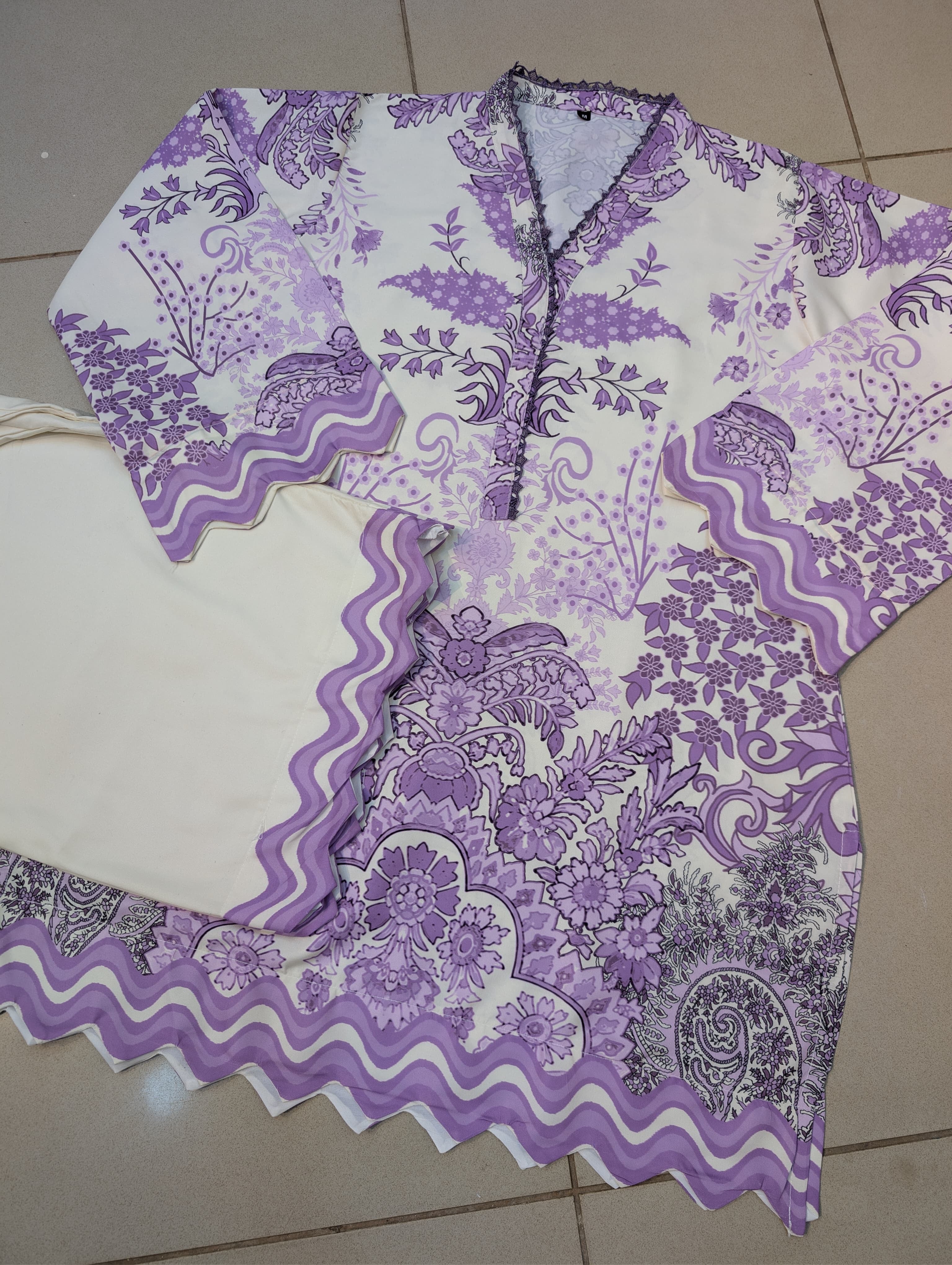 SKY BLOSSOM — 2 PIECE SUIT (Lilac)