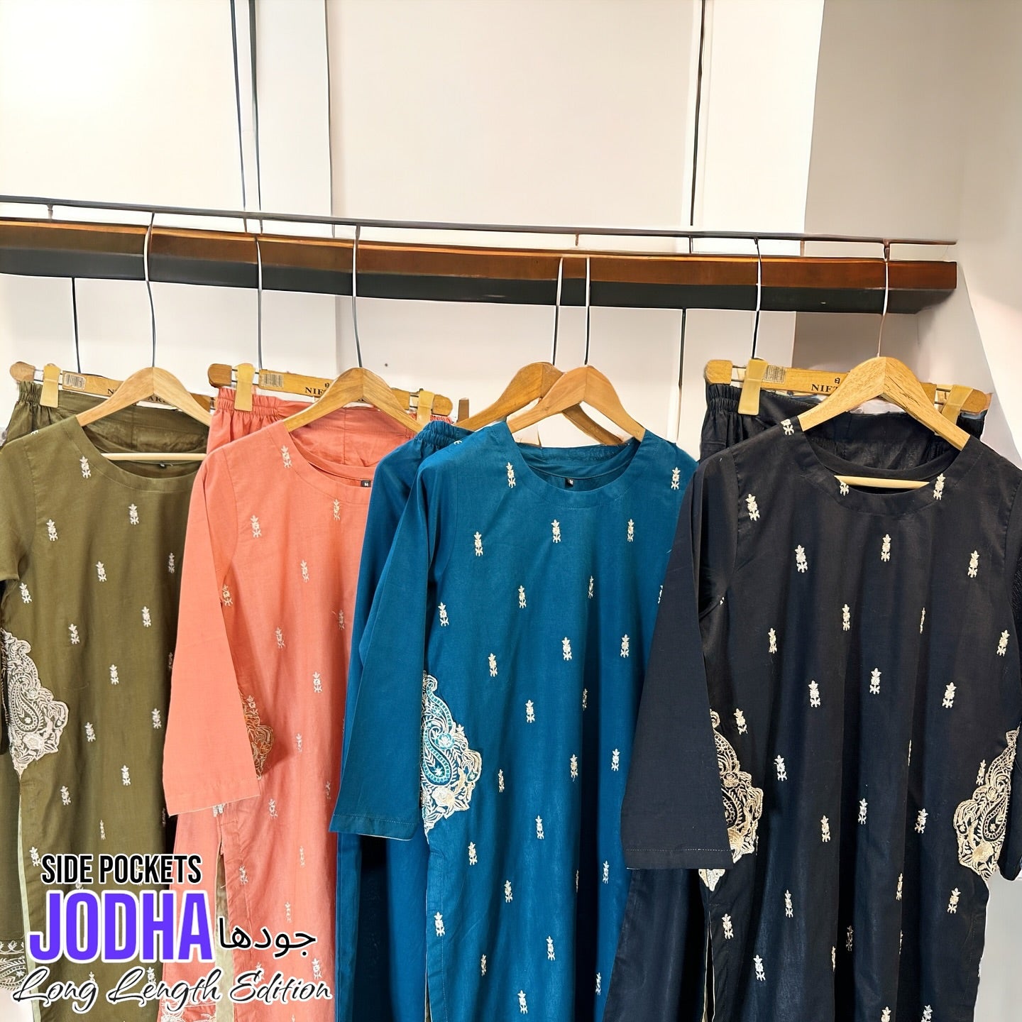 PRICE 2299/ per suit|| JODHA POCKET LONG EDITION STITCHED
