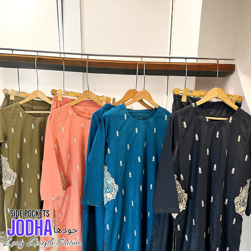 PRICE 2299/ per suit|| JODHA POCKET LONG EDITION STITCHED