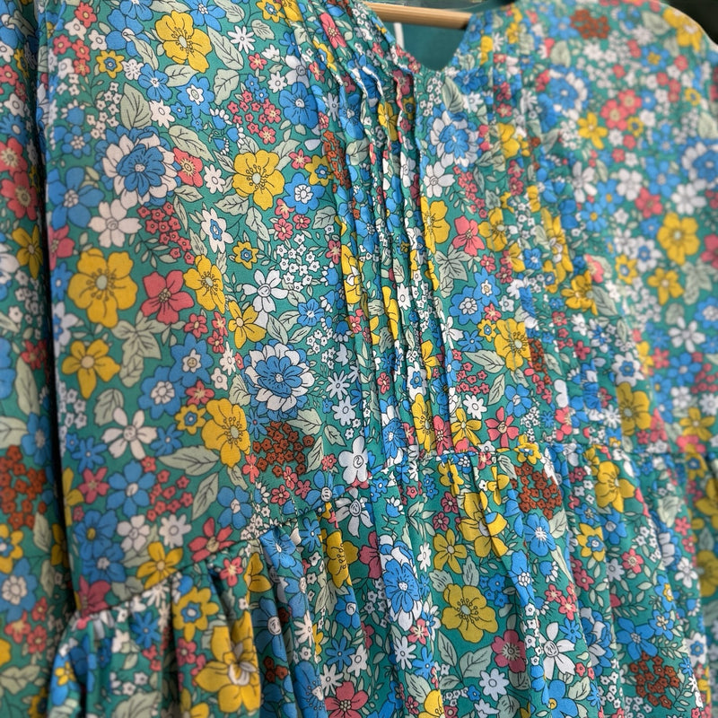 FRILL DIGITAL MAXI LONG LENGTH