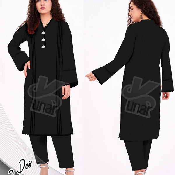 LP QURESHIYA NECK PEARL LONG CO-ORDS SET