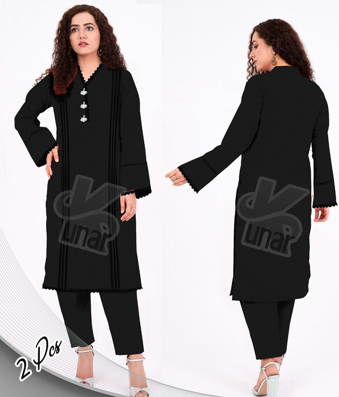 LP QURESHIYA NECK PEARL LONG CO-ORDS SET