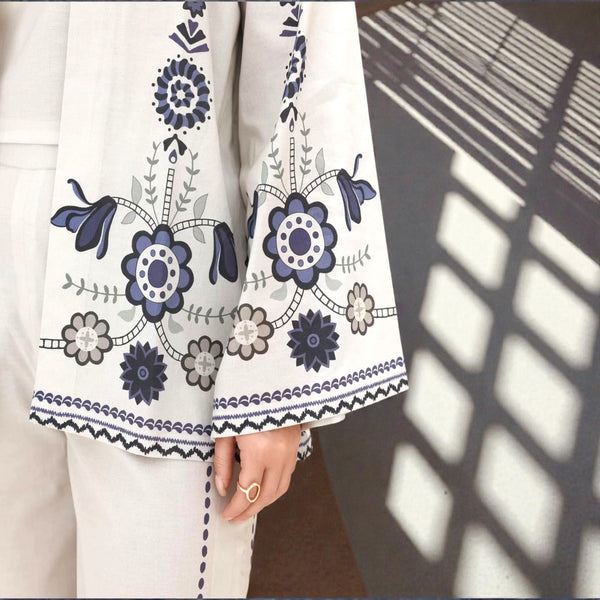 Fusion Western Gown 3-Piece Co-Ords Set | PRICE 2649/- per suit