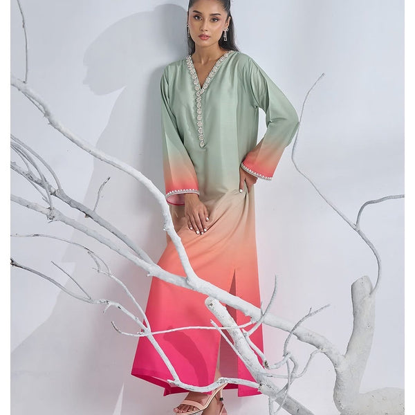 FUSION LONG 3Pcs EDITION || SWISS LAWN 3 Pcs SUIT CHAPTER