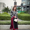FUSION VARZAH SILK VELVET BLACK EDITION || KAFTAN 2 Piece Suit ||