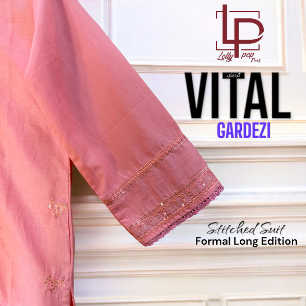 Rs 2499/- Stitched Long Suit || VITAL GARDEZI LONG EDITION