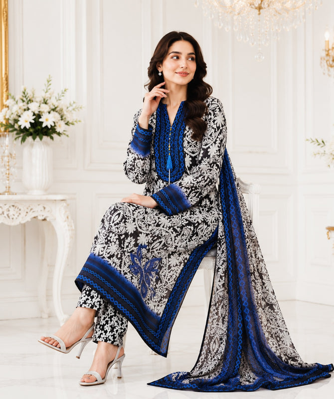 FUSION LONG LENGTH 3 PIECE SUIT – PLUS SIZE SERIES SL00252