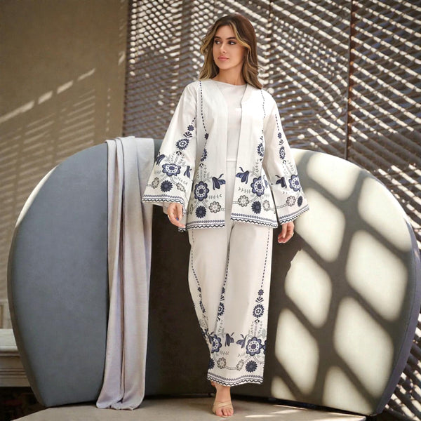 Fusion Western Gown 3-Piece Co-Ords Set | PRICE 2649/- per suit