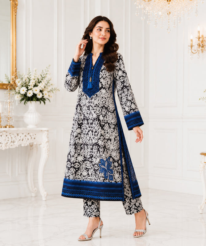 FUSION LONG LENGTH 3 PIECE SUIT – PLUS SIZE SERIES SL00252