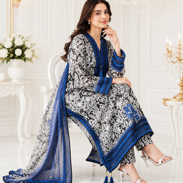 FUSION LONG LENGTH 3 PIECE SUIT – PLUS SIZE SERIES SL00252