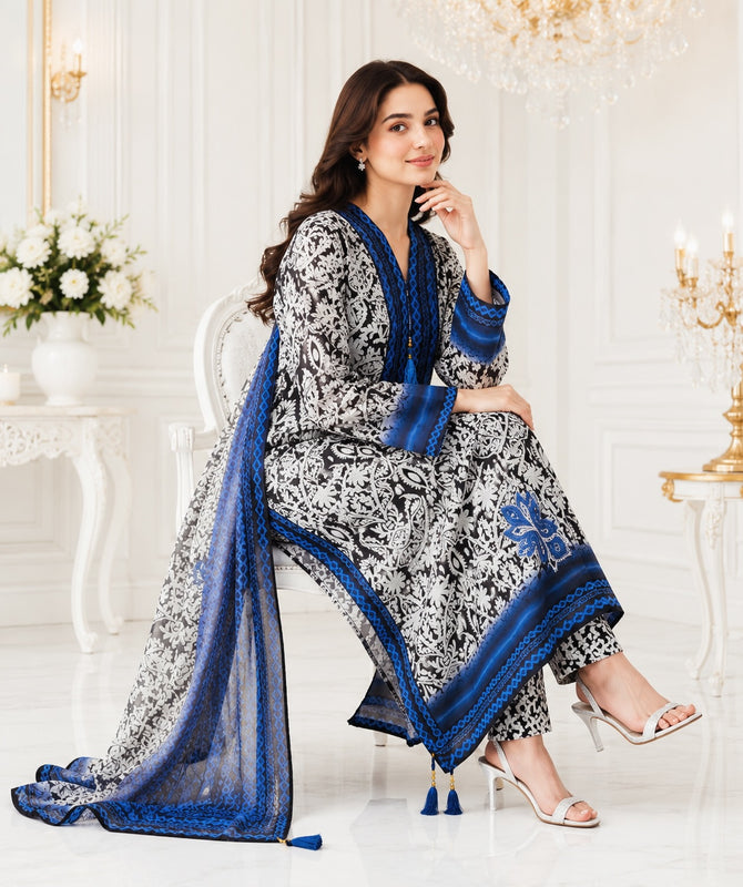 FUSION LONG LENGTH 3 PIECE SUIT – PLUS SIZE SERIES SL00252