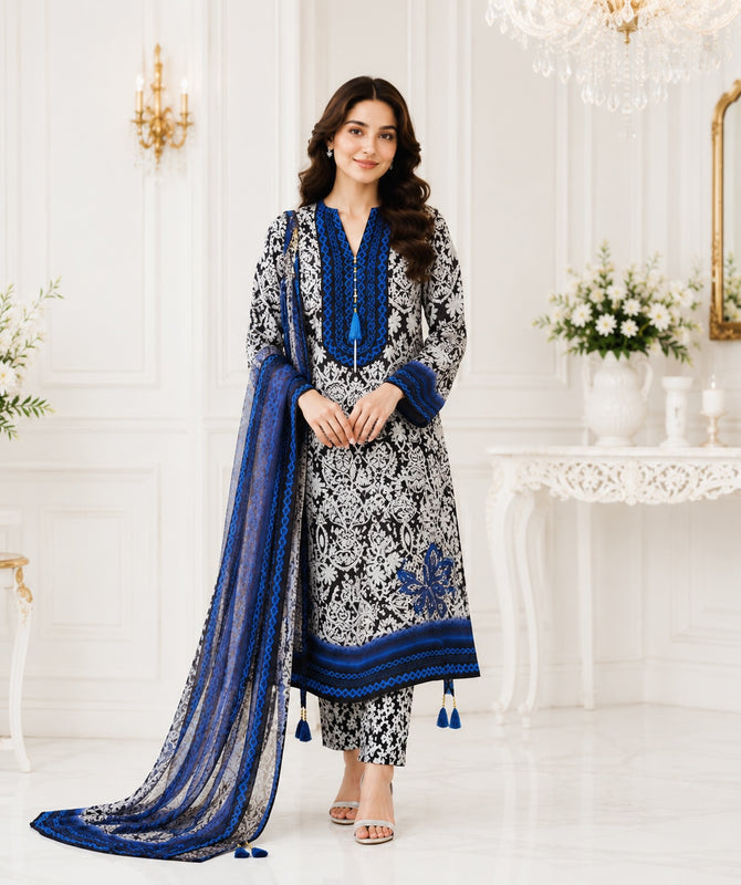 FUSION LONG LENGTH 3 PIECE SUIT – PLUS SIZE SERIES SL00252