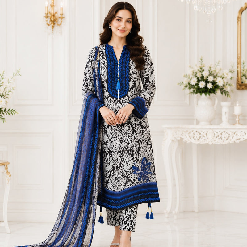 FUSION LONG LENGTH 3 PIECE SUIT – PLUS SIZE SERIES SL00252