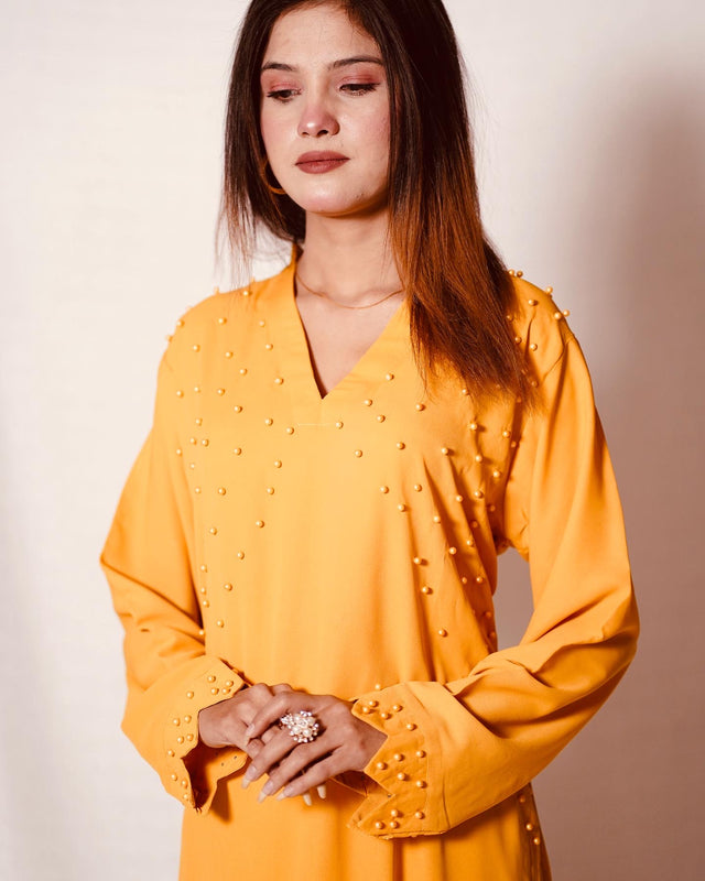 Price 1549/- ZUBIK PEARL GEORGET SUIT