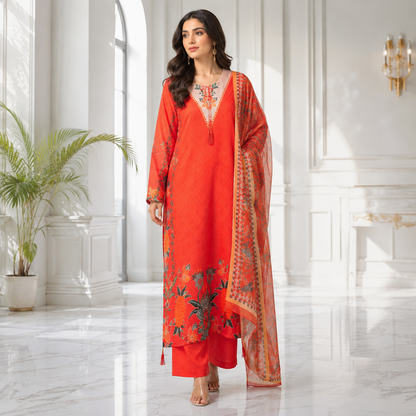 FUSION LONG LENGTH 3 PIECE SUIT – PLUS SIZE SERIES SL00252