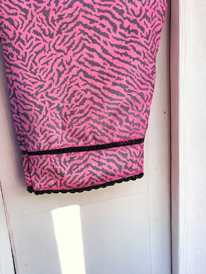 PRICE 1799/-《》🧵KN PINK ZEBRA DIGITAL🪡 زیبرا ڈیجیٹل🧵 || SELF JACQUARD