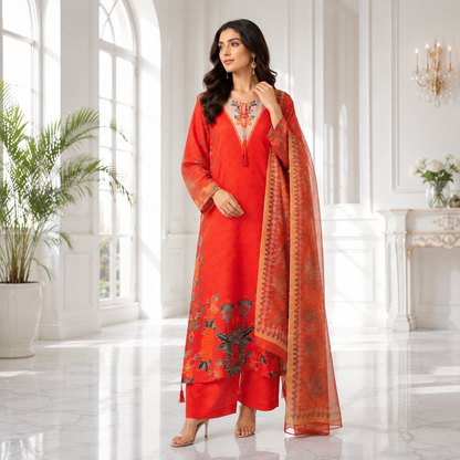 FUSION LONG LENGTH 3 PIECE SUIT – PLUS SIZE SERIES SL00252