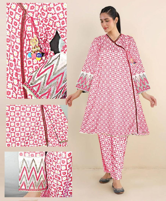Price 2149/- || KHADDAR ANGARKHA DIGITAL LONG FORMAL EDITION