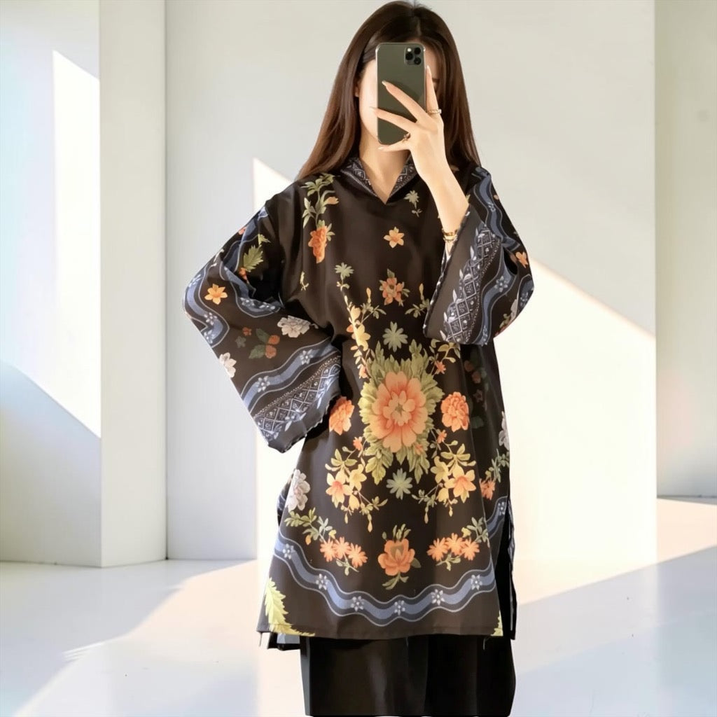 MUZANG FARSHI (Ethnc Inspired)  2 Piece Suit