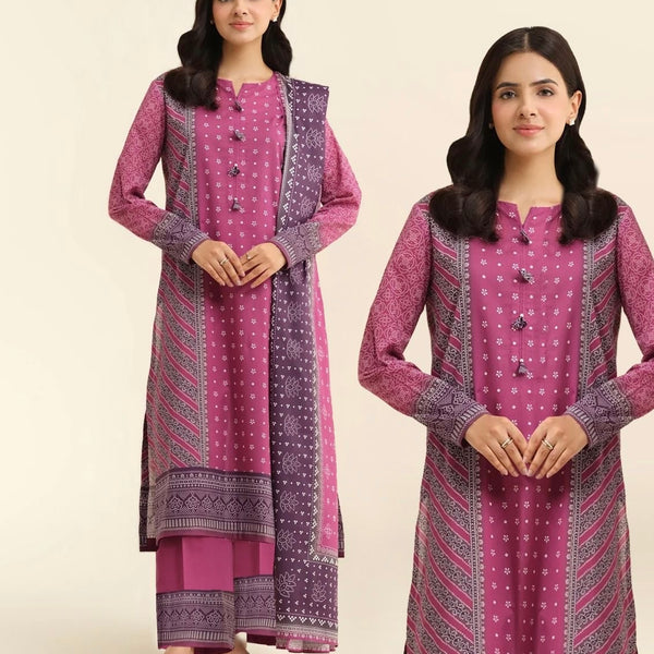 Rs 2999/- || FUSION LONG EDITION CHUNRI 3 PIECE SUIT Premium Chapter