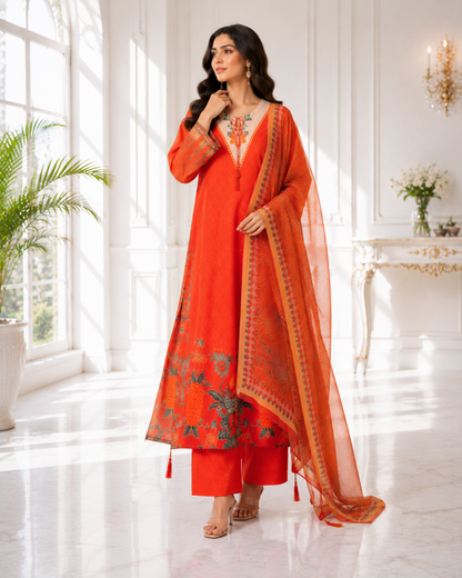 FUSION LONG LENGTH 3 PIECE SUIT – PLUS SIZE SERIES SL00252