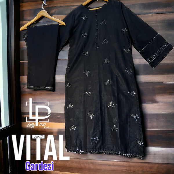 Rs 2499/- Stitched Long Suit || VITAL GARDEZI LONG EDITION