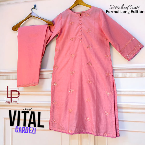 Rs 2499/- Stitched Long Suit || VITAL GARDEZI LONG EDITION