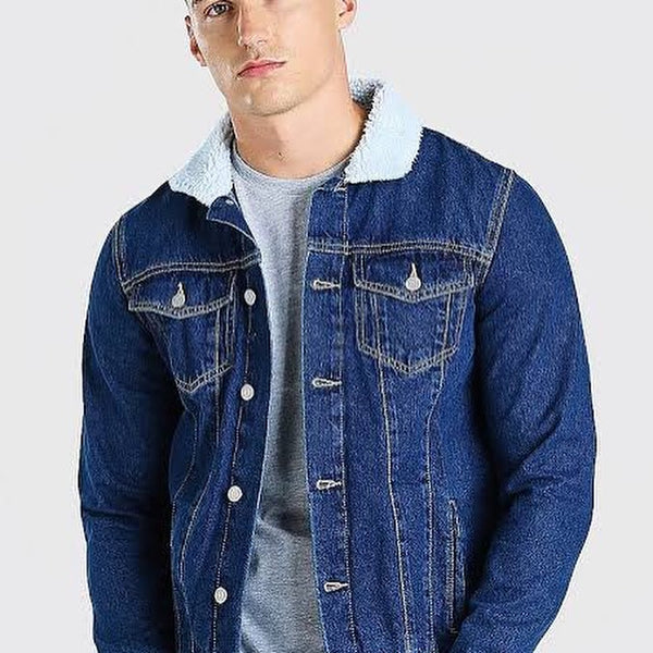 Lp FUR DENIM JACKET (UNISEX)