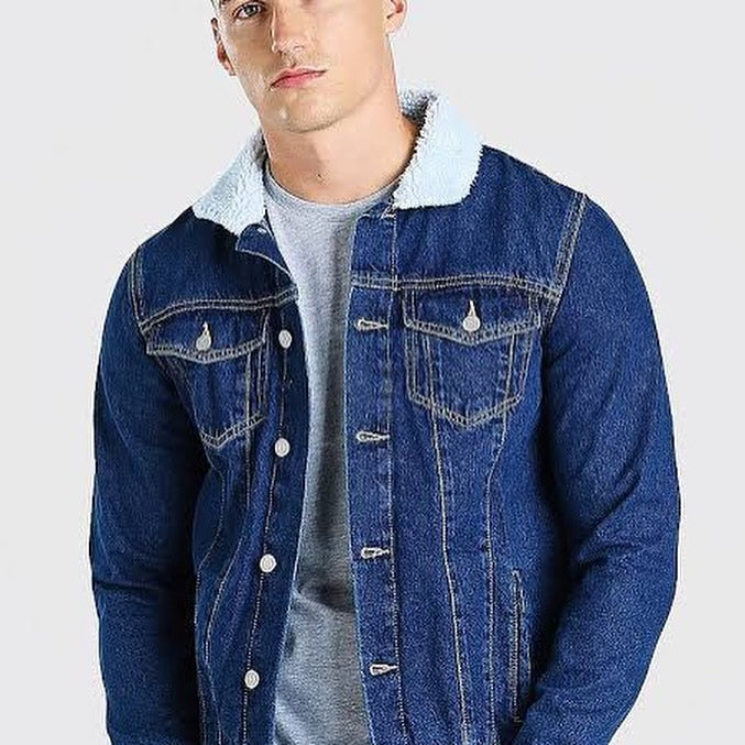 Lp FUR DENIM JACKET (UNISEX)