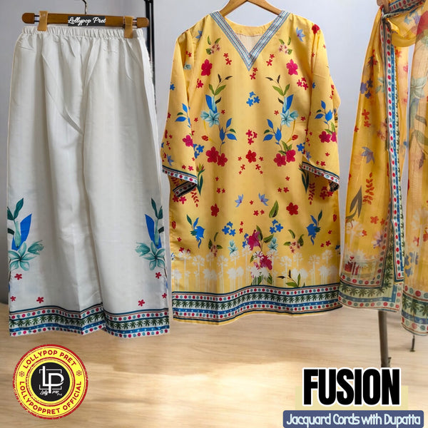 Rs 2299/- || Designer Stitched ||DIGITAL PREMIUM JACQUARD MATERIAL CO ORDS WITH DUPATTA