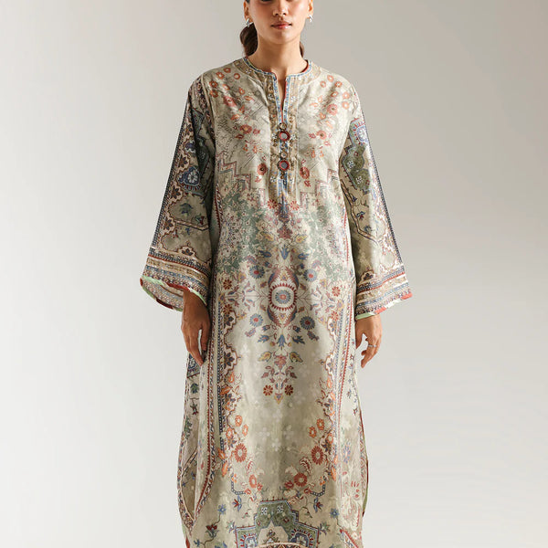 Lemon Icing Printed 2-Piece Suit – Long Shirt || PRICE 2999/-
