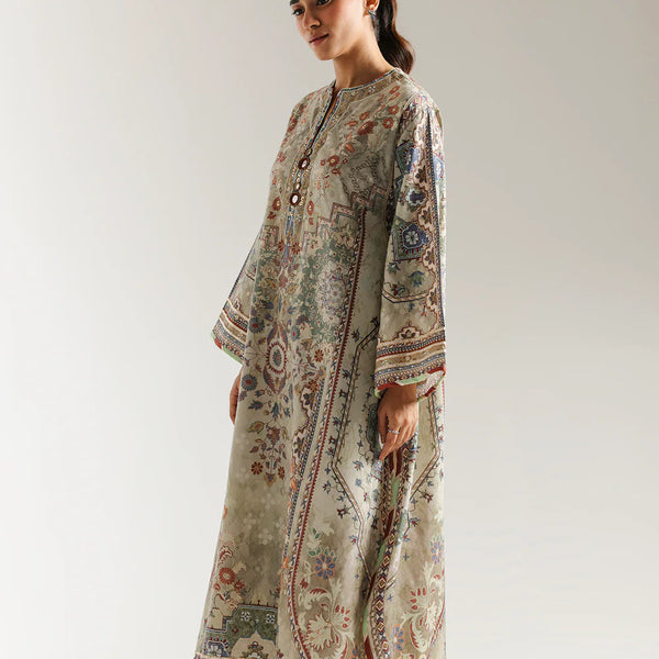 Lemon Icing Printed 2-Piece Suit – Long Shirt || PRICE 2999/-